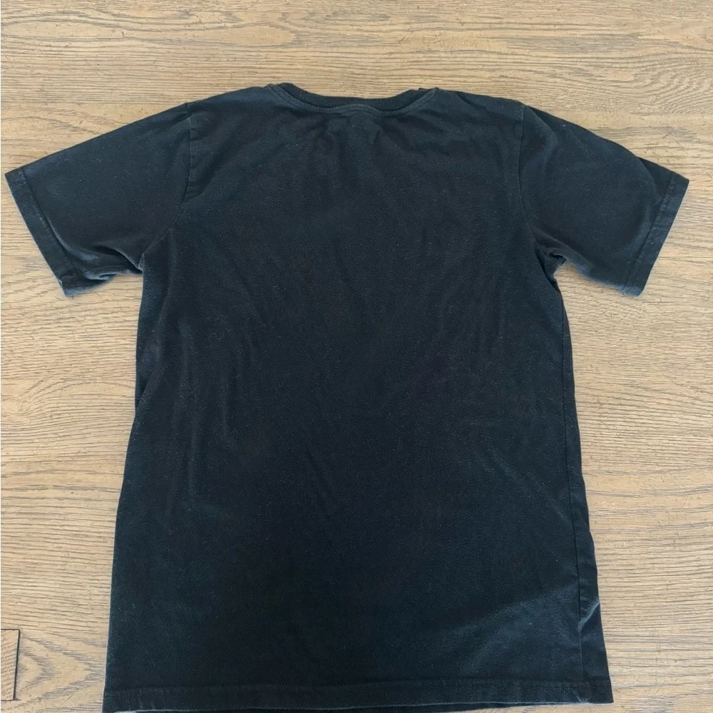 Champion Black Script Logo T-Shirt XL Authentic Athleticwear Gym